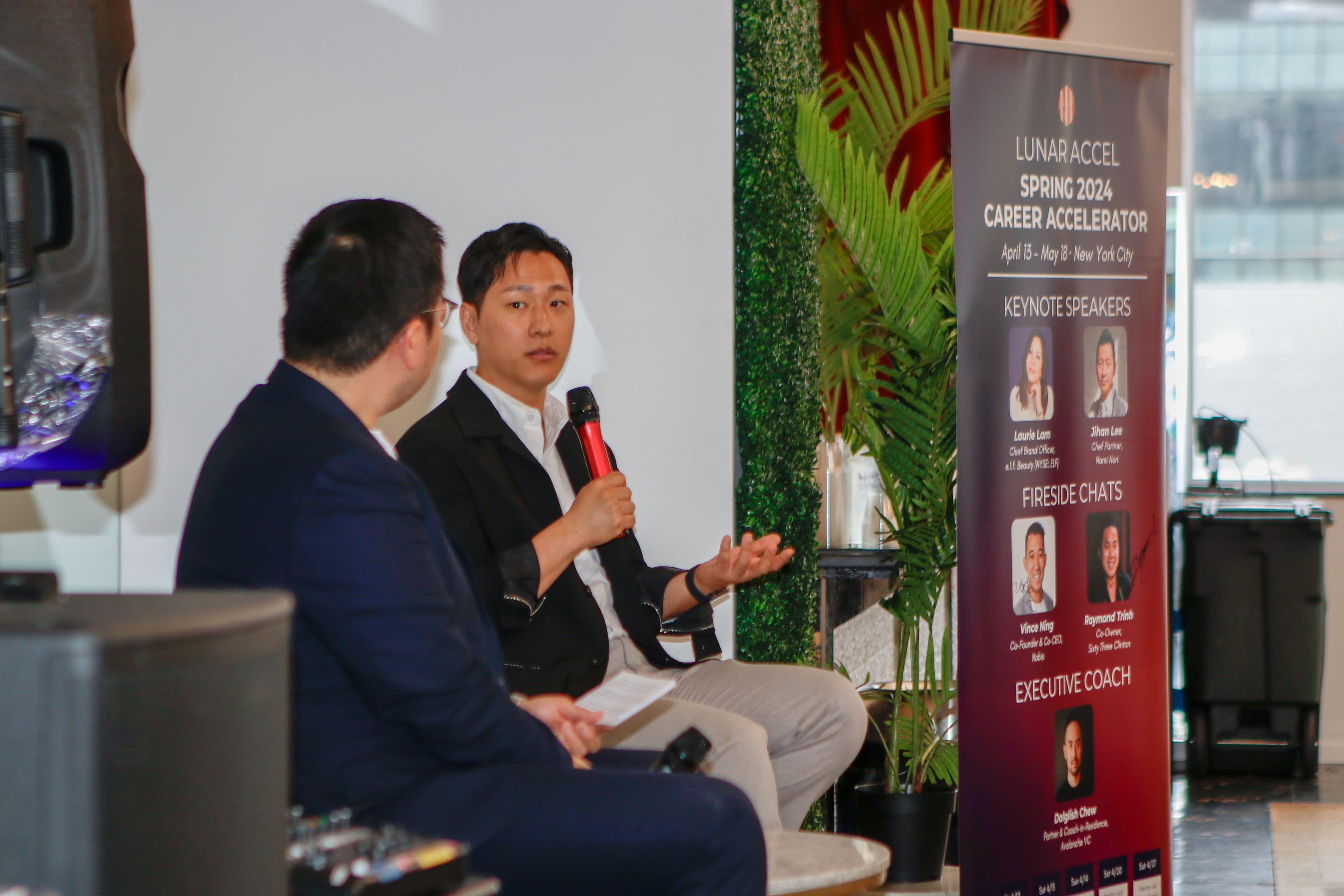 Speaker at program event